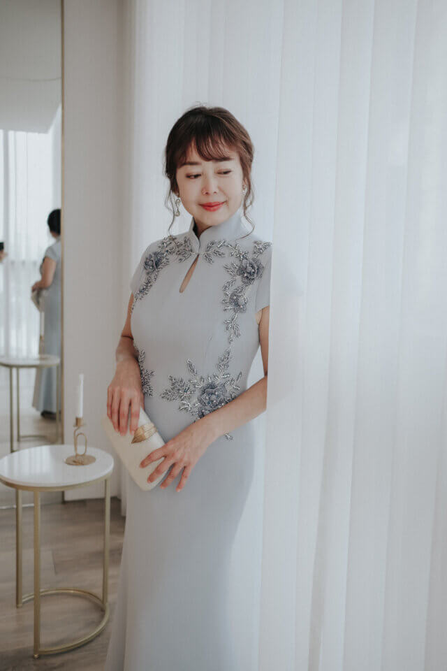 青花月影 租借媽媽禮服 | 媽媽裝 | 禮服出租推薦 - She's boutique