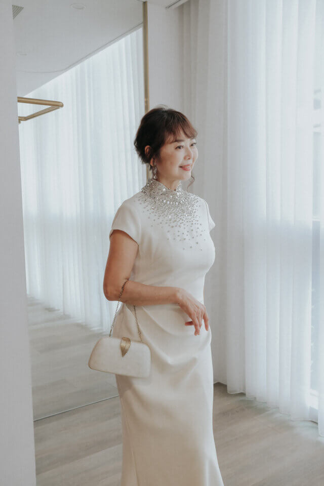 優雅白月光租借媽媽禮服 | 媽媽裝 | 禮服出租推薦 - She's boutique