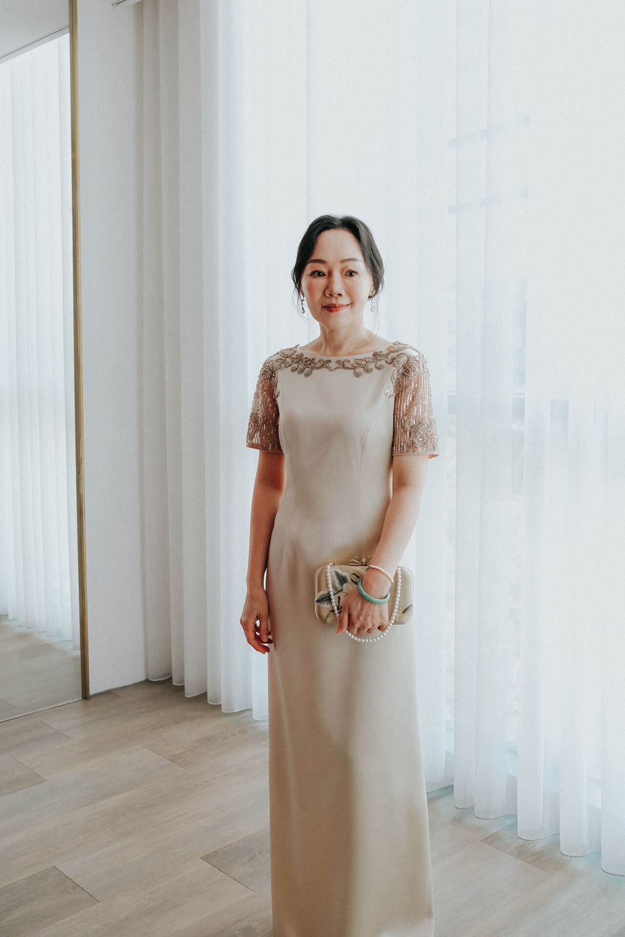 簡約金緻 租借媽媽禮服 | 媽媽裝 | 禮服出租推薦 - She's boutique