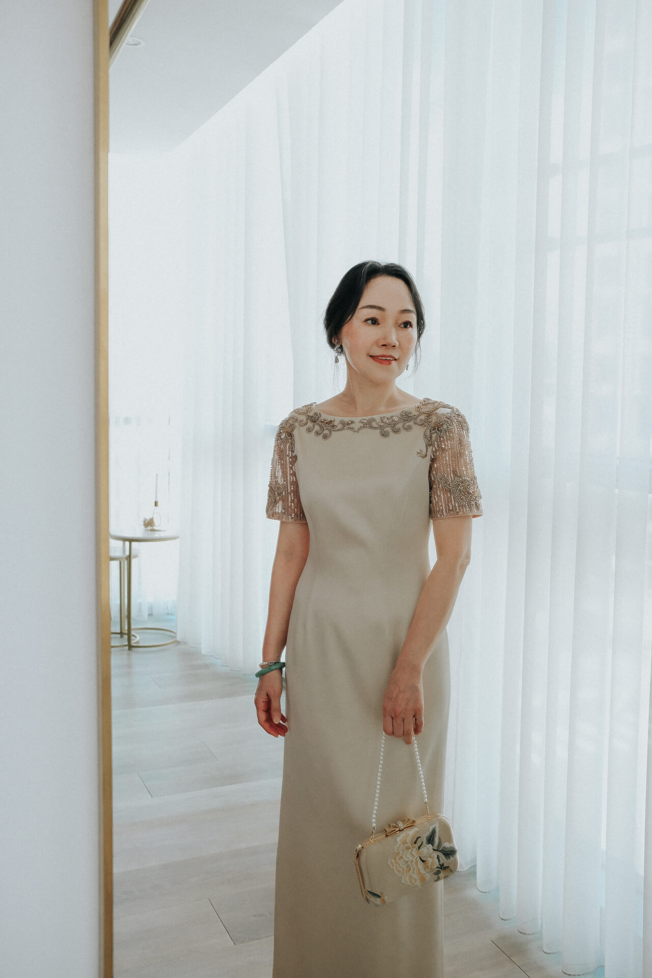 簡約金緻 租借媽媽禮服 | 媽媽裝 | 禮服出租推薦 - She's boutique