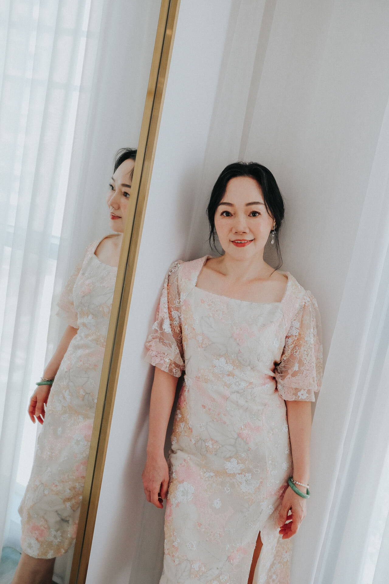 粉金微甜 租借媽媽禮服 | 媽媽裝 | 禮服出租推薦 - She's boutique