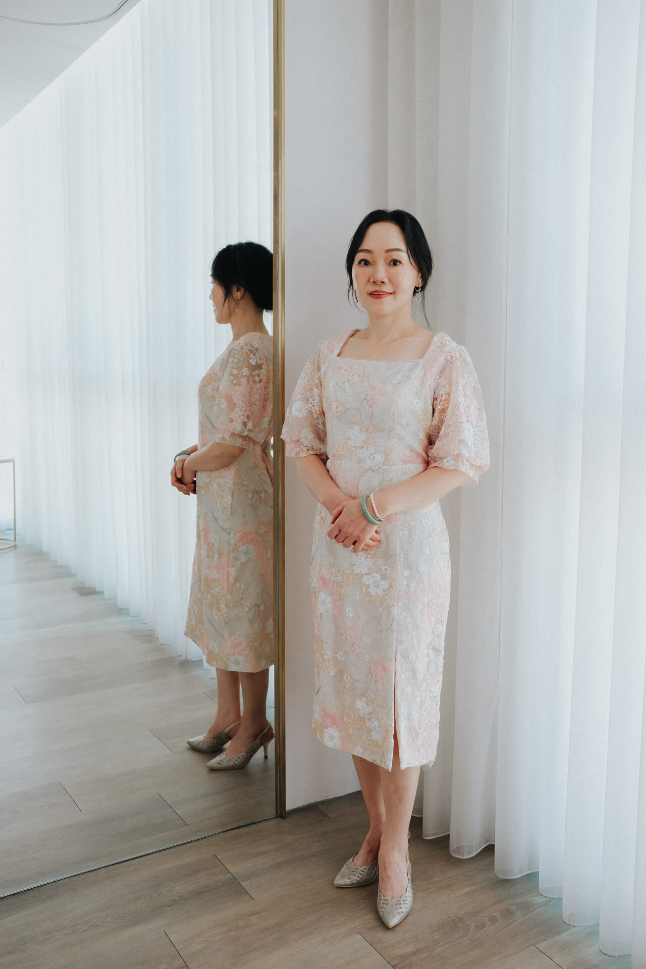 粉金微甜 租借媽媽禮服 | 媽媽裝 | 禮服出租推薦 - She's boutique
